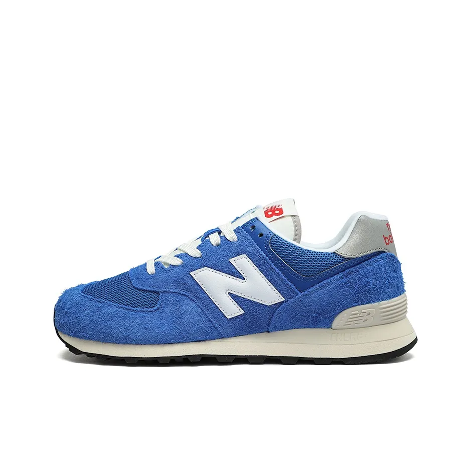 New Balance NB 574 Low Топ Повседневные Беговые Кроссовки Унисекс Королевский Синий