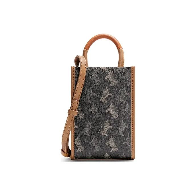 COWEC YCAKI Сумка через плечо из ПВХ Сумка на плечо Чехол для телефона Женская Церулеан Глубокий черный