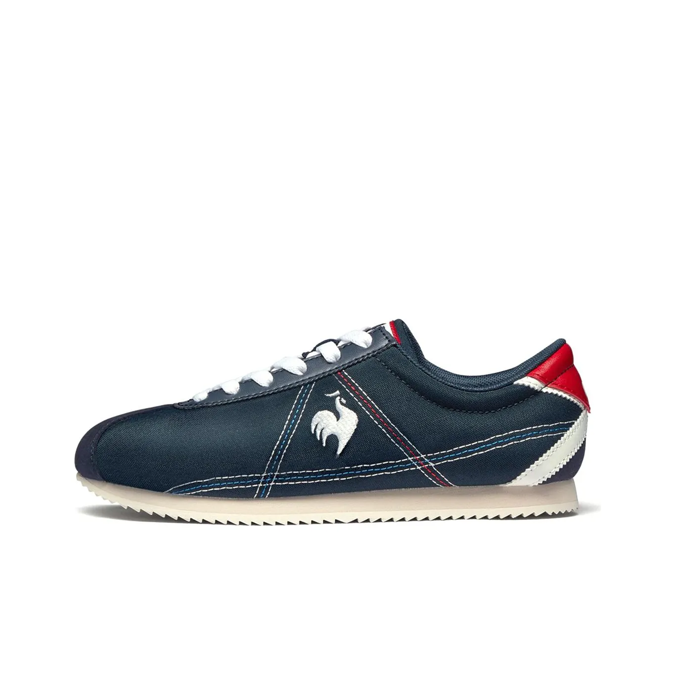 Le Coq Sportif Амортизация Устойчивый к истиранию Дышащий Легкий Низкий Топ Повседневная Обувь Унисекс Темно-Синий