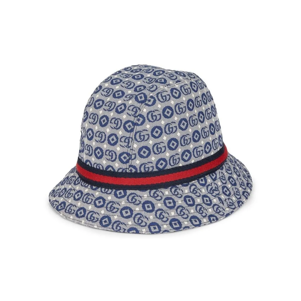 GUCCI Kids Allover Gg Logo Printed Bucket Hat