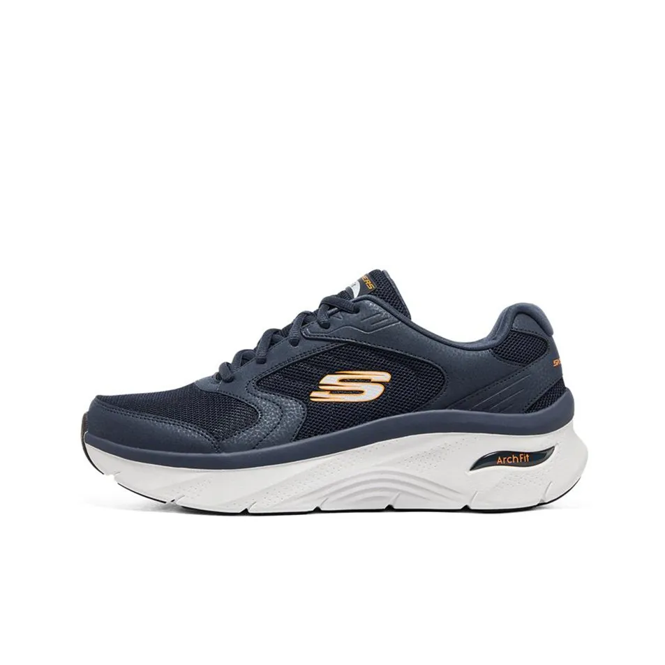 Skechers Arch Fit Dlux 'Navy Orange'