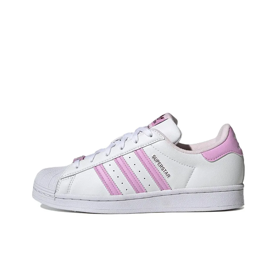 Adidas Superstar Her Vegan 'White / Bliss Lilac' Women's