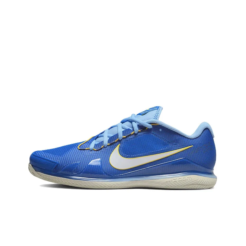 Nike Air Zoom Vapor Pro Court Low Топ Теннисные Кроссовки Мужские Синие Белые