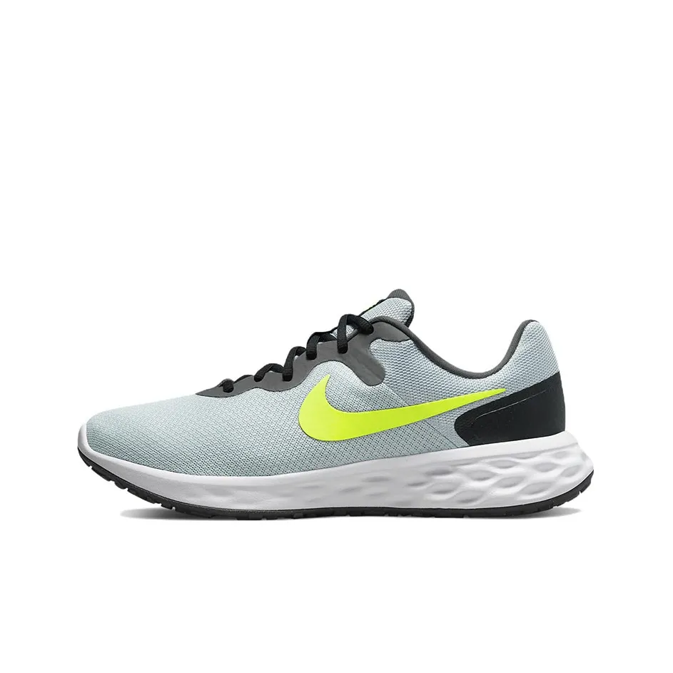 Nike REVOLUTION 6 Low Топ Повседневные Беговые Кроссовки Мужские Синие Желтые
