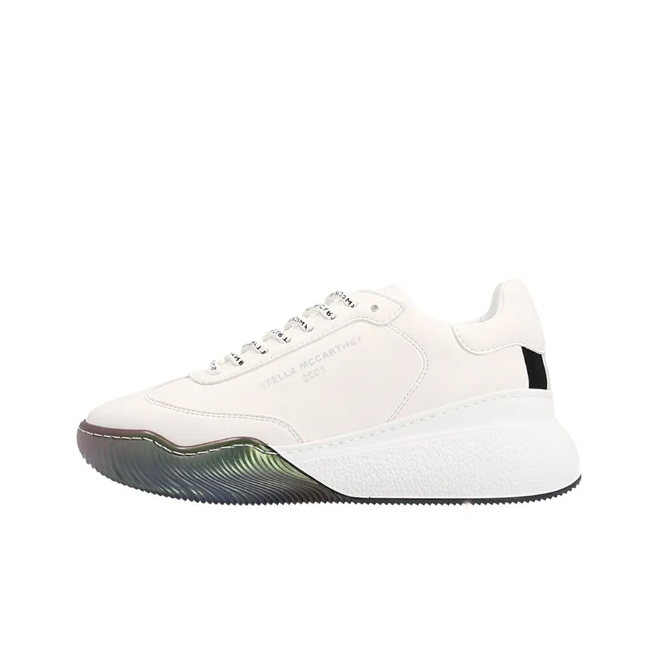 Stella McCartney Амортизация Низкий Топ Спортивная Повседневная Обувь Женская Белая