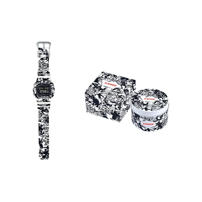 CASIO г Shock г Universe Коллекция Кварцевый механизм Смольный ремешок Часы Унисекс Черный циферблат