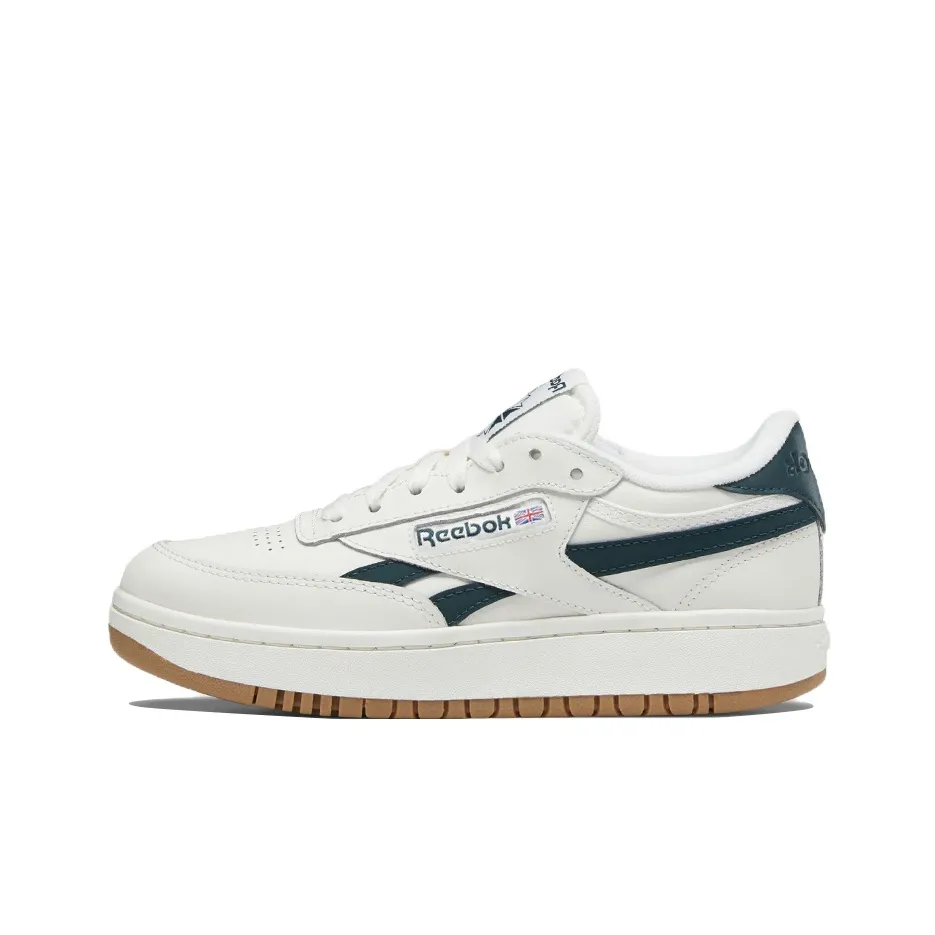 Reebok Club C Double Revenge Chalk Forest Green Women's