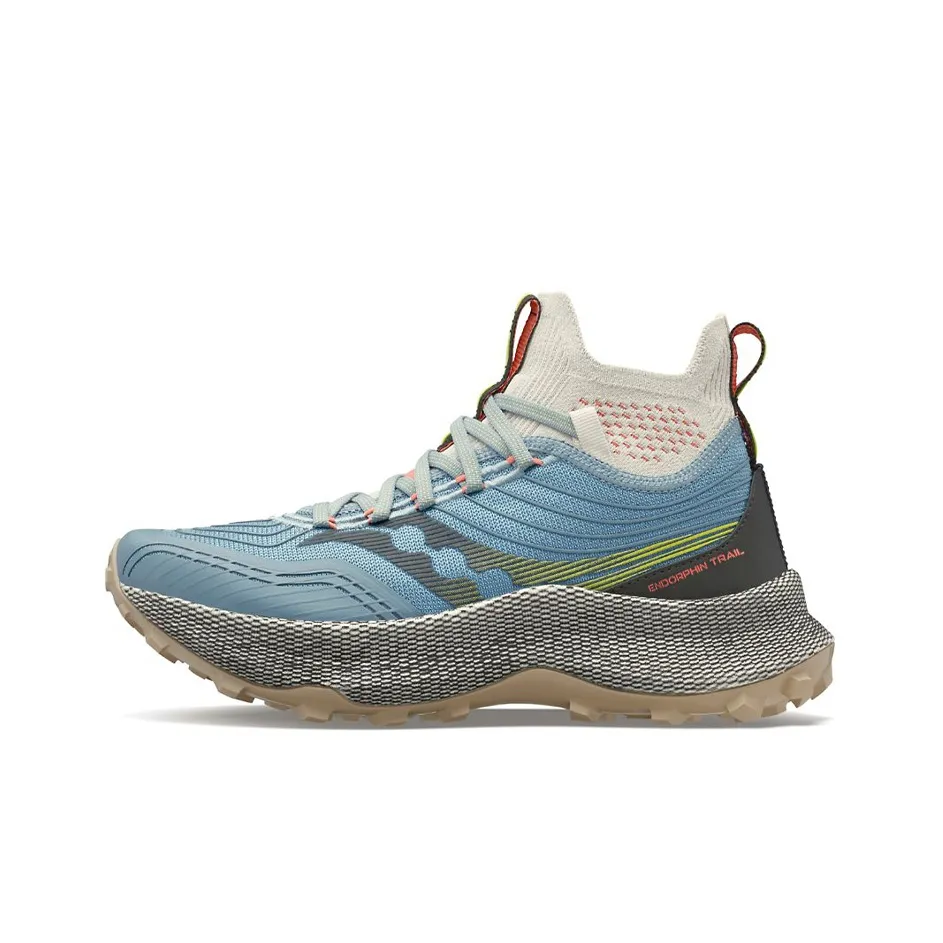 Saucony Runshield Trail MID Runshield Амортизация Противоскользящий Устойчивый к истиранию Легкий MID Верх