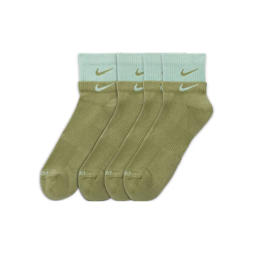 Nike Колено Высокие Носки Унисекс На открытом воздухе Зеленые