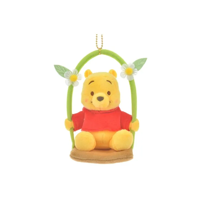 Disney Winnie The Pooh Кукла на качелях Плюшевая Подвеска Высота 16 см Токийский Дисней