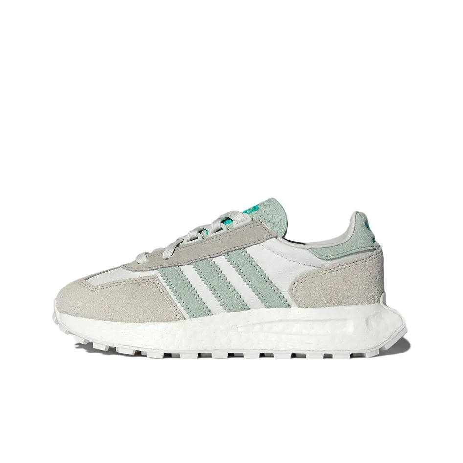 Adidas Originals Retropy E5 Casual Shoes Women's Low Top Gray/Green