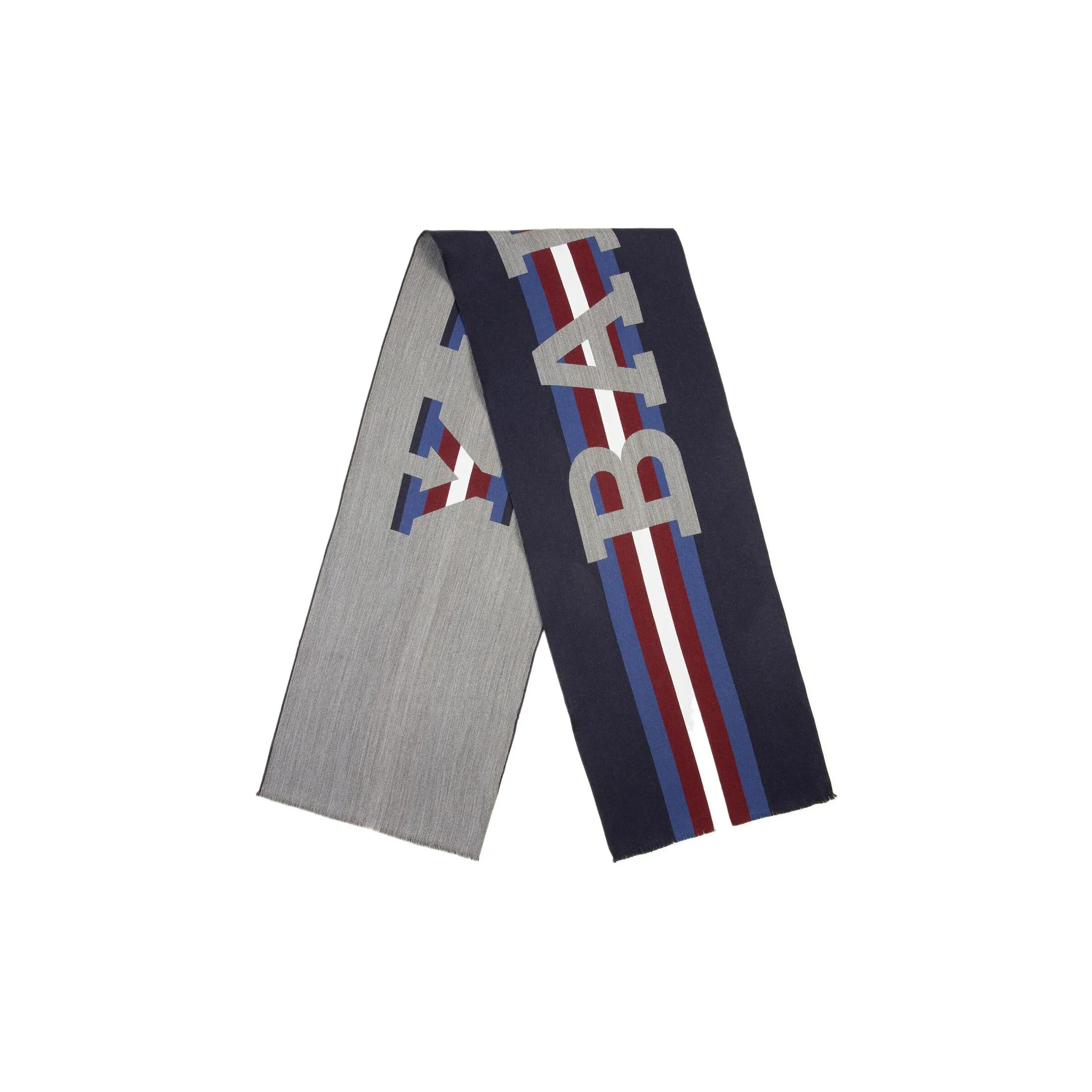 BALLY Knit Scarves Men's Navy