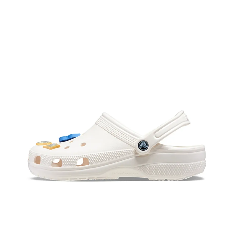 HONOR OF KINGS x Crocs Classic Clog Clogs Unisex White Blue Mismatched Swan's Dream, Xiao Qiao Elite Bushacre