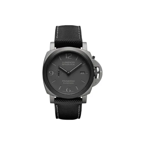 PANERAI Автоматический Механический Movement Мужские часы Luminor LUMINO Collection, 44 мм, черный