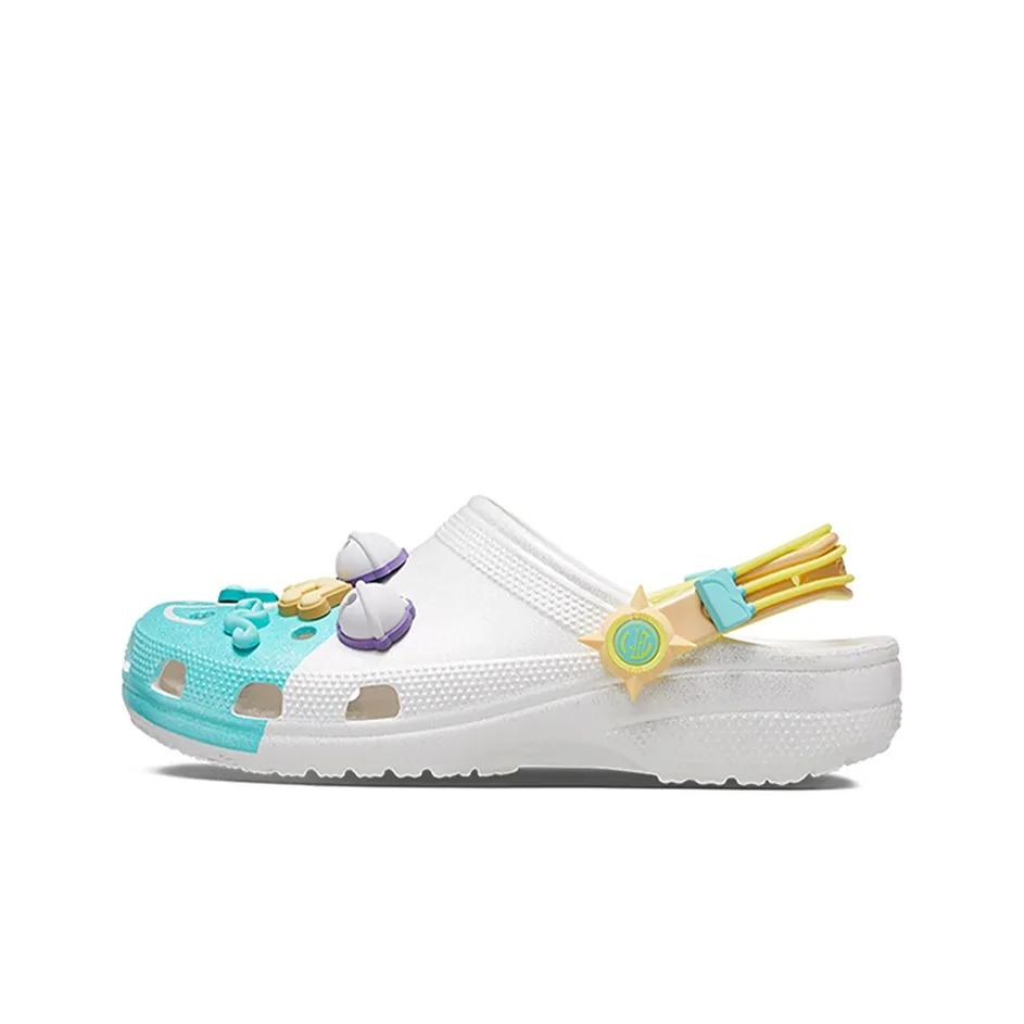 HONOR OF KINGS x Crocs Classic Clog Collaboration Heavenly Strings Clogs Unisex Silver Cai Wenji Collector
s Edition
