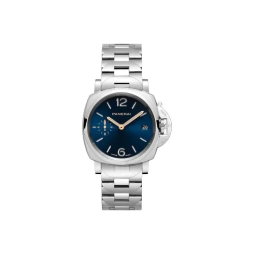PANERAI Автоматический Механический Movement Мужские LUMINOR DUE LUMINO Collection Часы 38 мм Синие