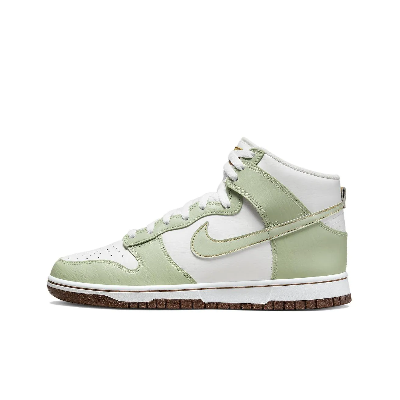 Nike Dunk High Se Inspected By Swoosh Honeydew