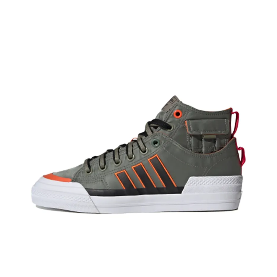 Adidas Nizza Hi Dl 'Green White Orange'