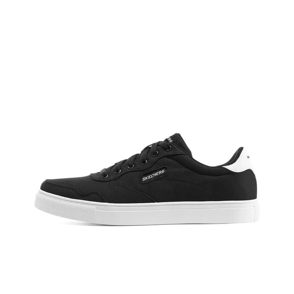 Skechers BONNITTO Low Top Skateboard Shoes Men's Black