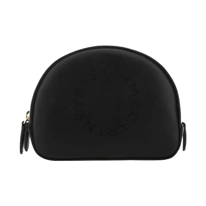 Stella McCartney Logo Perforated Zip Up Beauty Case