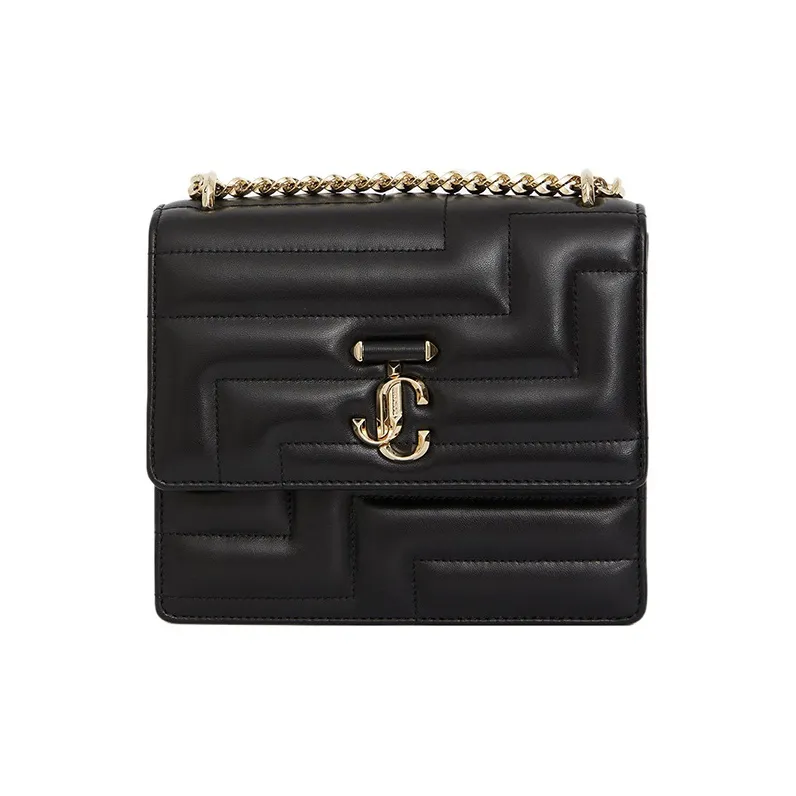 Jimmy Choo Varenne Qaud Quilted Shoulder Bag