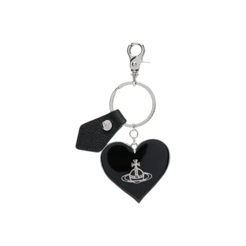 Вивьен Вествуд Mirror Heart Orb Металлические брелоки для ключей Женские