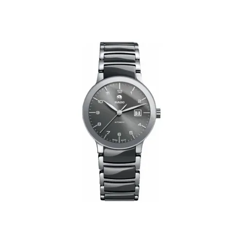 RADO Автоматический Механический Movement Женские Crystal Collection Часы 28мм*28мм*9мм Черные