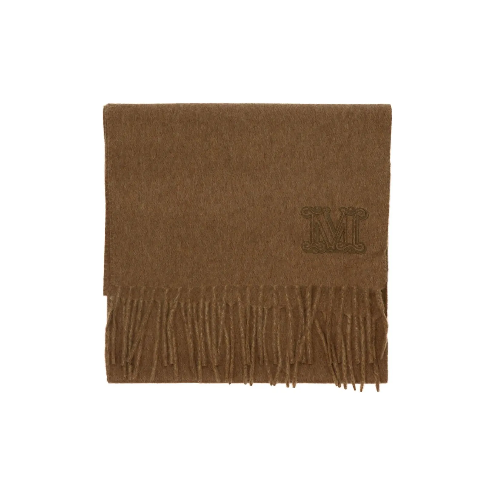 MaxMara Кашемир Вязаные Шарфы Коричневый Унисекс