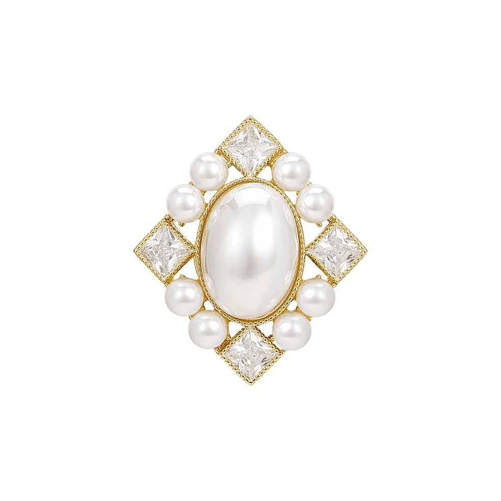 HMZ Brooches Women's Gold