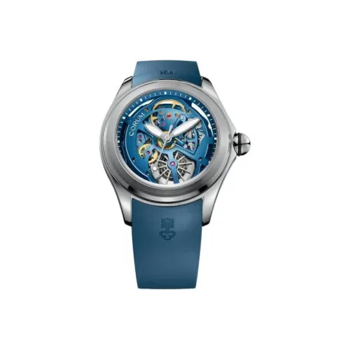 Corum Автоматический Механический Movement Мужские Часы Bubble Collection 47 мм Синие