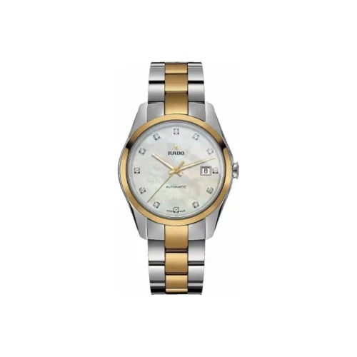 RADO Автоматический Механический Movement Мужские Часы Glam Slam Collection 38,7 мм Белый