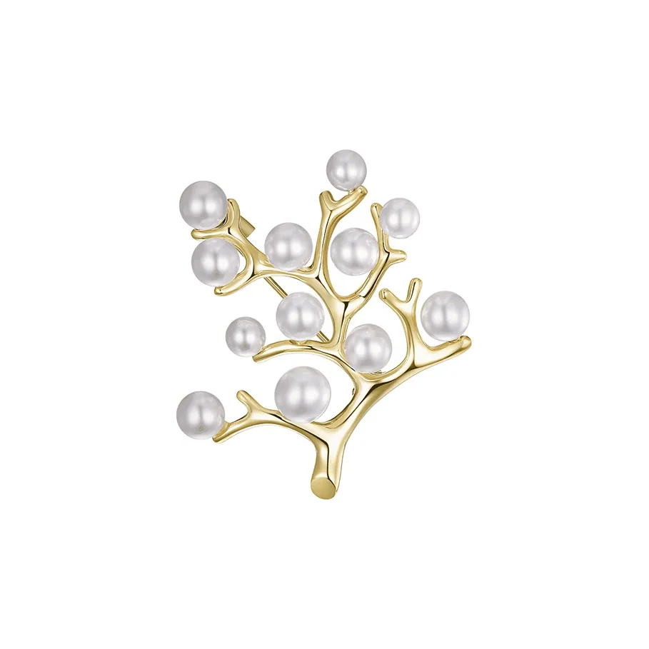 HMZ Brooches Women's Gold