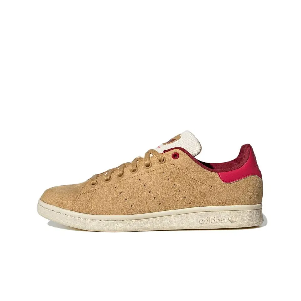 Adidas Stan Smith Golden Beige College Burgundy