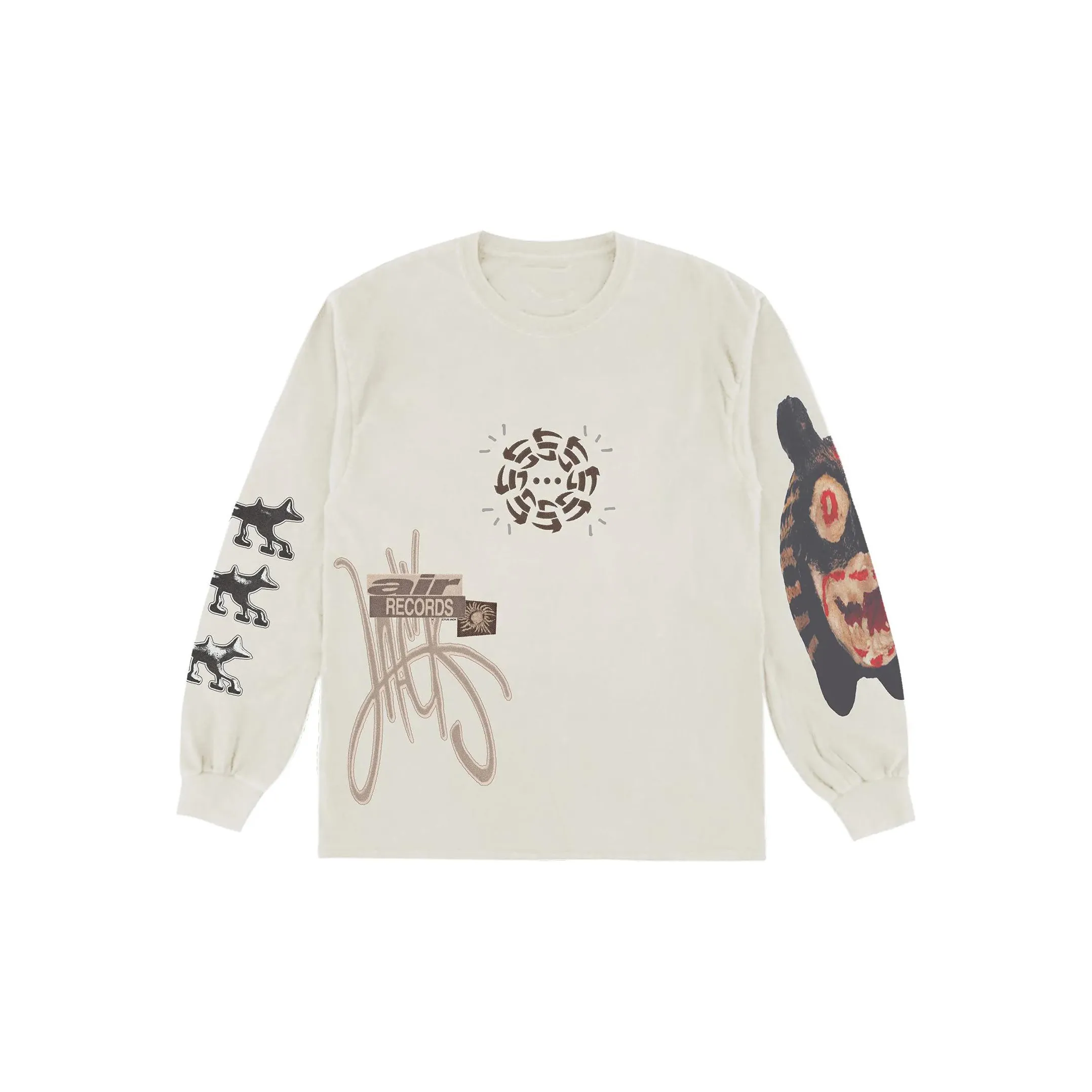 Travis Scott Белая Мужская Футболка