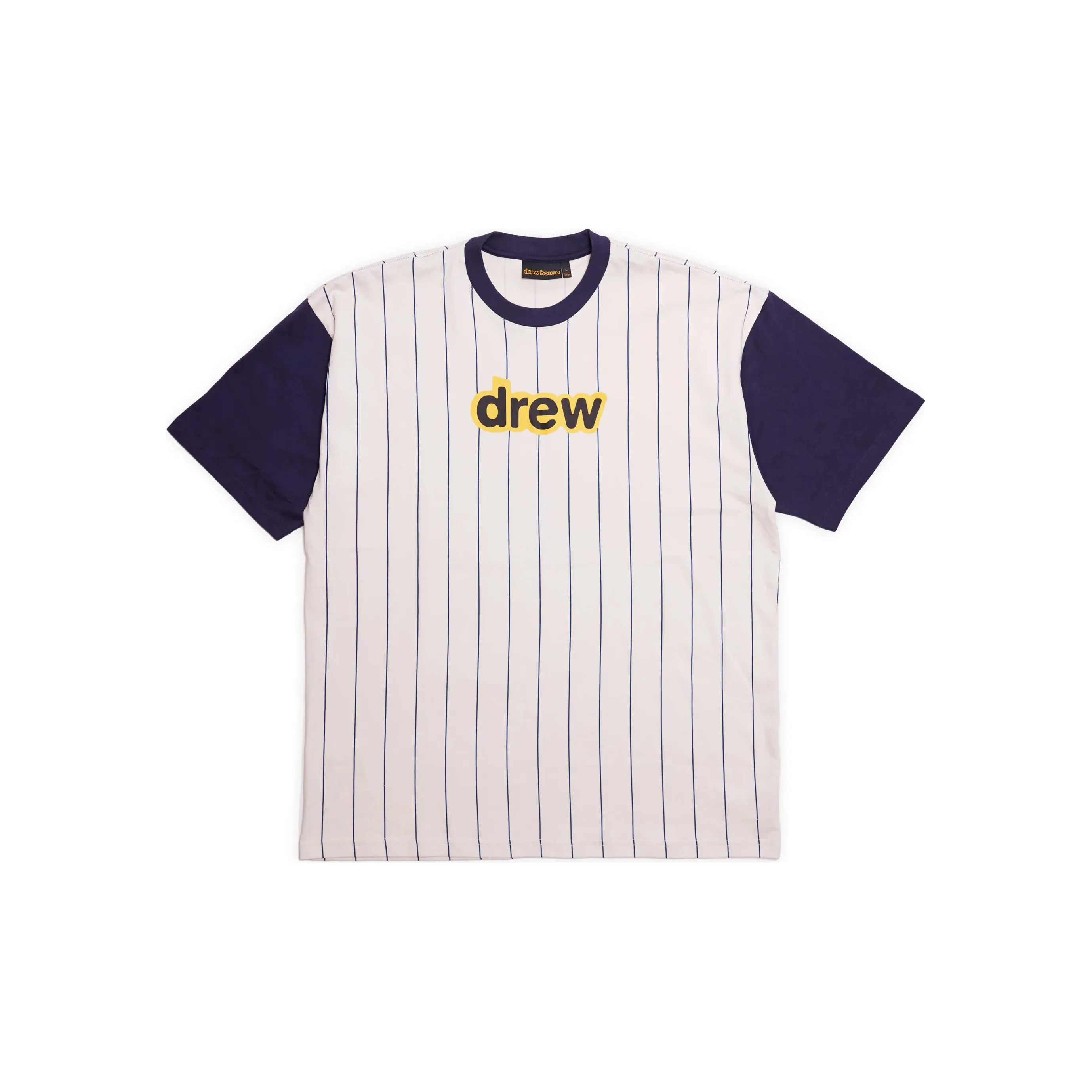 Drew House Hummingbirds Summer Collection Letter Logo Collection T Shirt Unisex Marine Blue