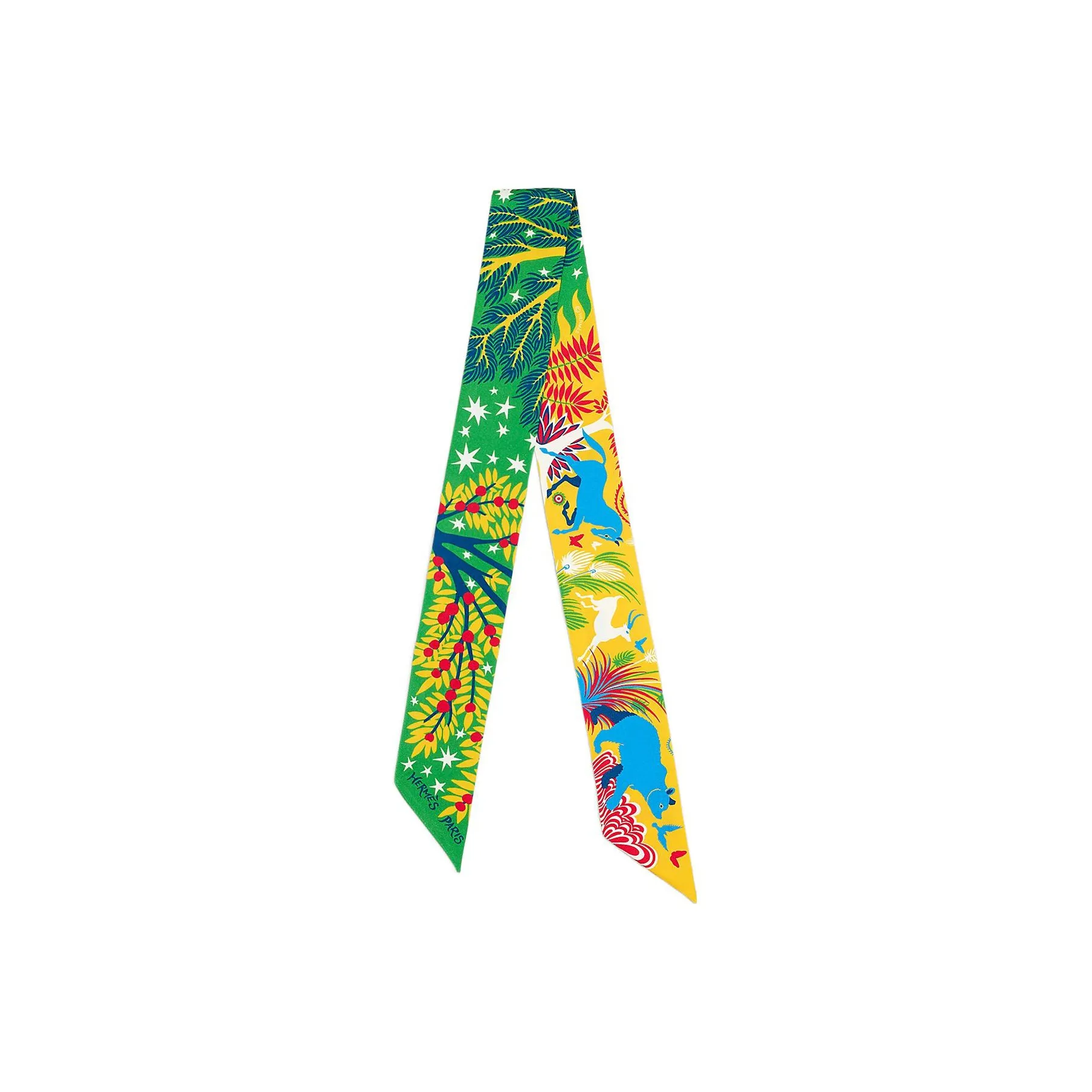 HERMES Twilly Silk Scarves Women's