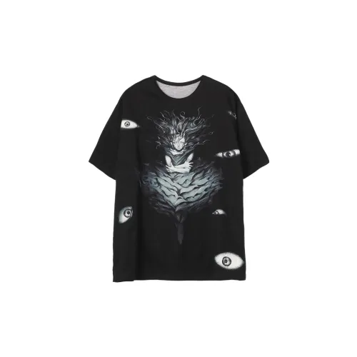 Yohji Yamamoto Черная унисекс футболка