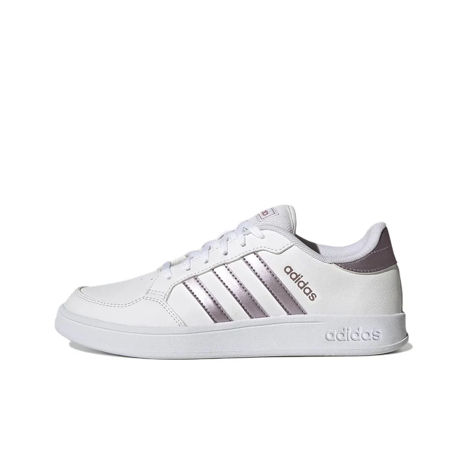 Adidas Breaknet 'White Matte Purple Metallic' Women's