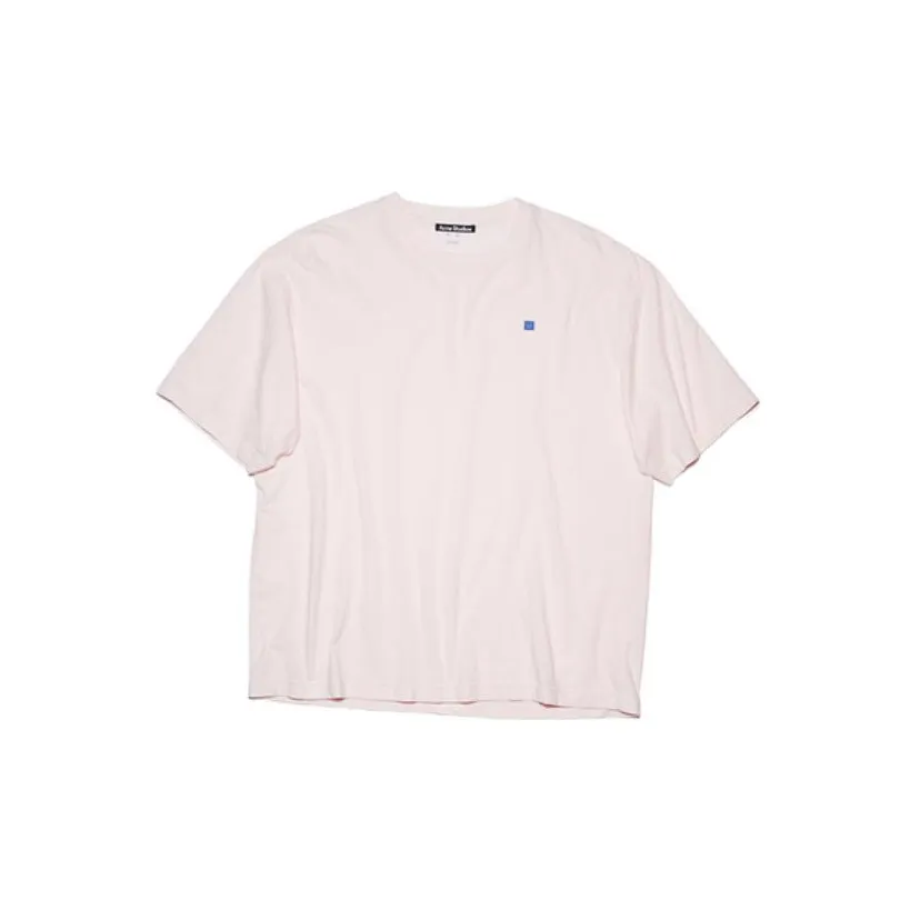 Acne Studios T Shirts Unisex Light Pink