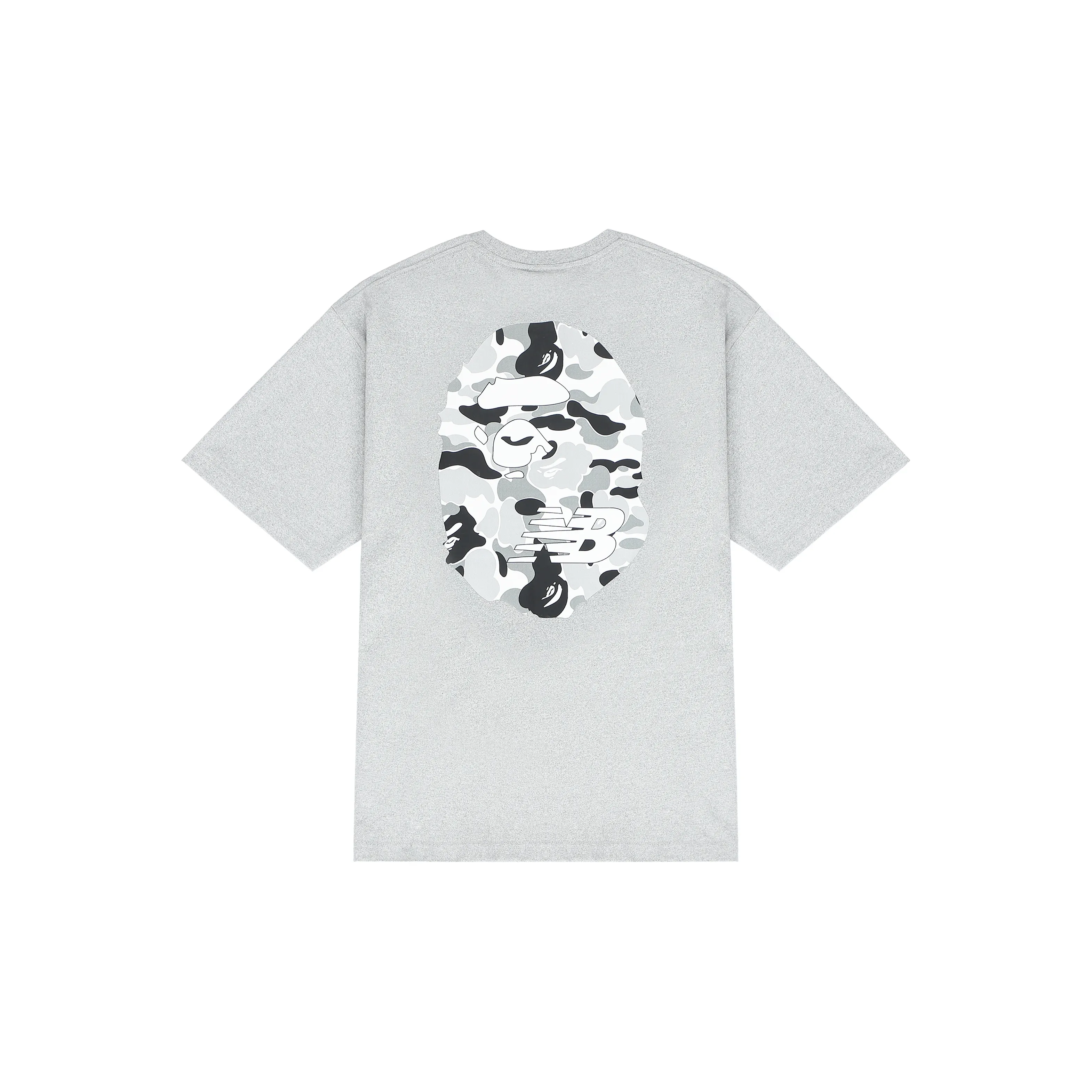 New Balance New Balance x BAPE Серый Унисекс Футболка