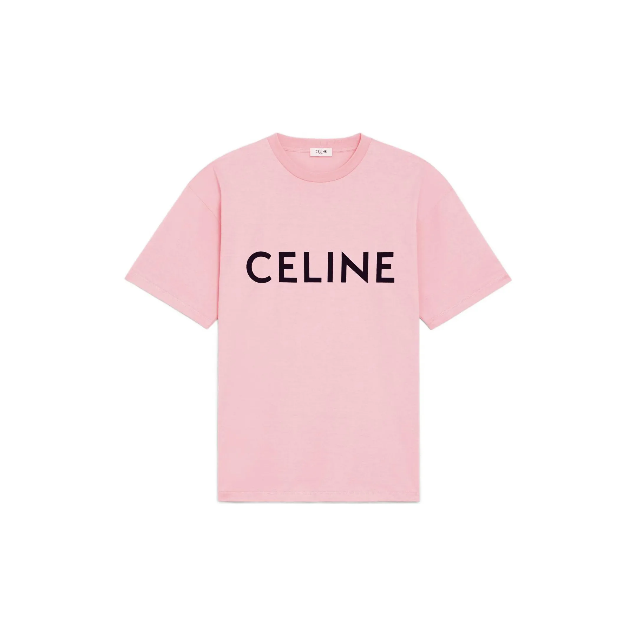 CELINE New Men'S Collection Boy Doll T Shirts Men Pink