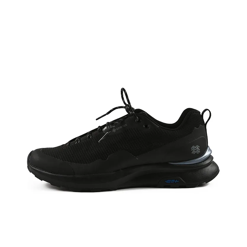 KOLON SPORT Skyler Slip Resistant, Abrasion Resistant, Waterproof, And Breathable Low Top Hiking Shoes Women's Black