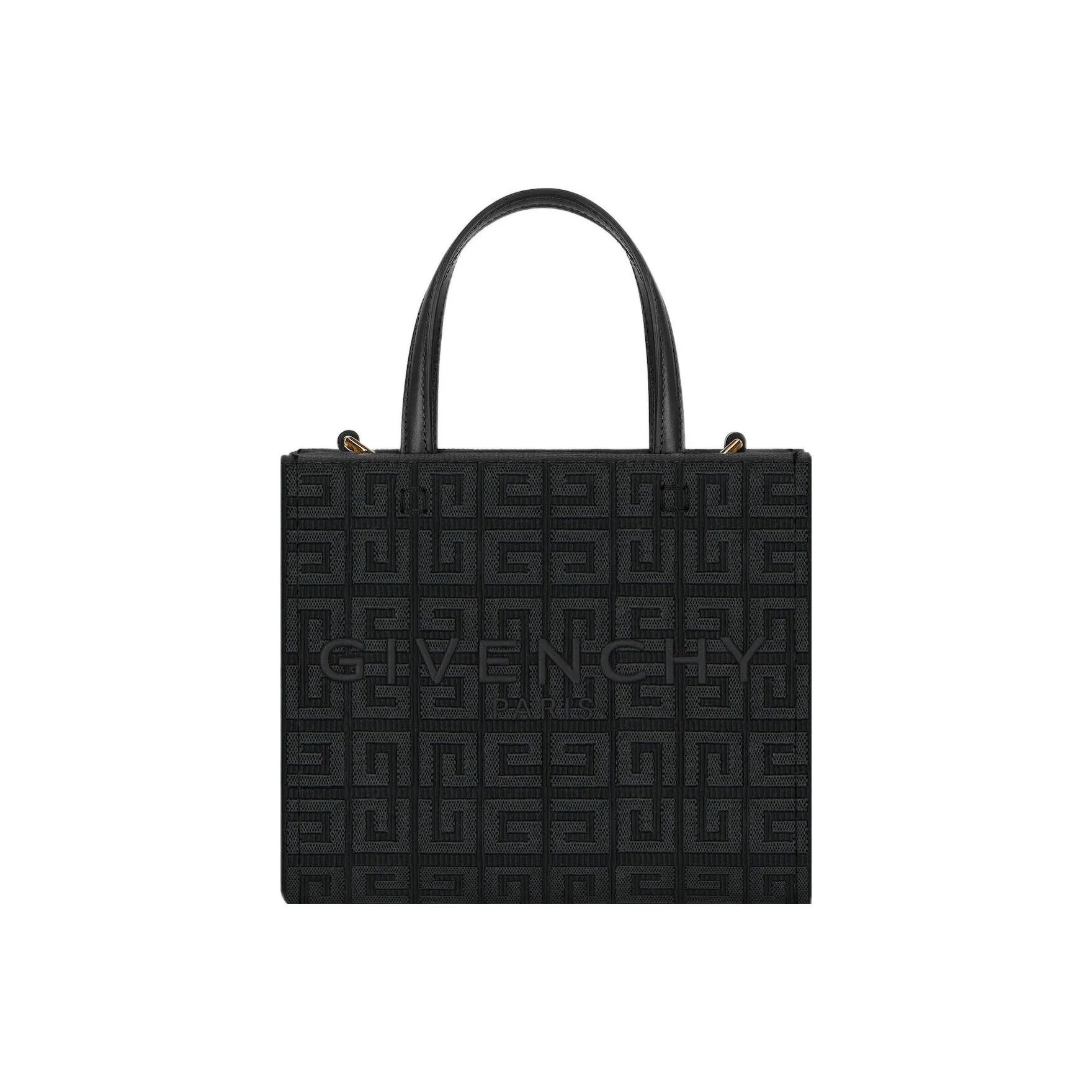 GIVENCHY Cow Leather Tote Bag Shopping Bag Crossbody One Shoulder Handbags Mini Women's Black