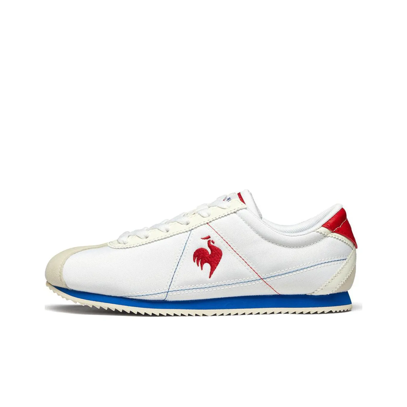 Le Coq Sportif Cushioning, Slip Resistant, Abrasion Resistant, Breathable Low Top Casual Shoes Unisex White