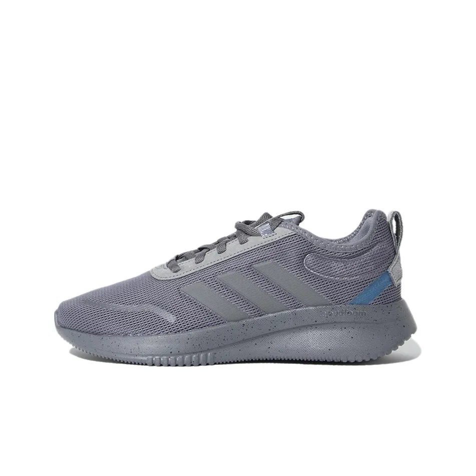 ADIDAS NEO Lite Racer 1,0 Устойчивый к истиранию Дышащий Низкий Топ Casual Мужской Серый