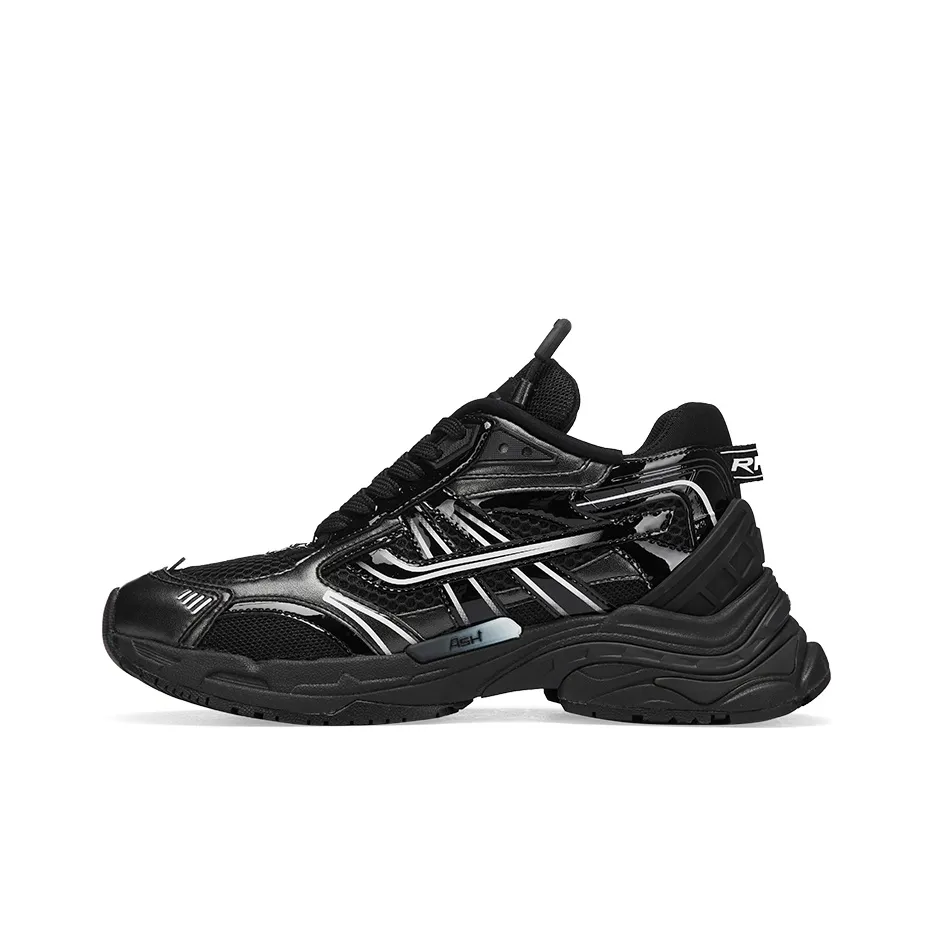 Пепельный Кэжуал Низкий Топ Черный Женский