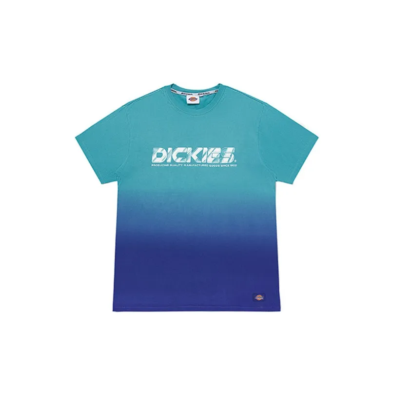 Dickies SS22 Прямой крой T-рубашка Унисекс Темно-синий
