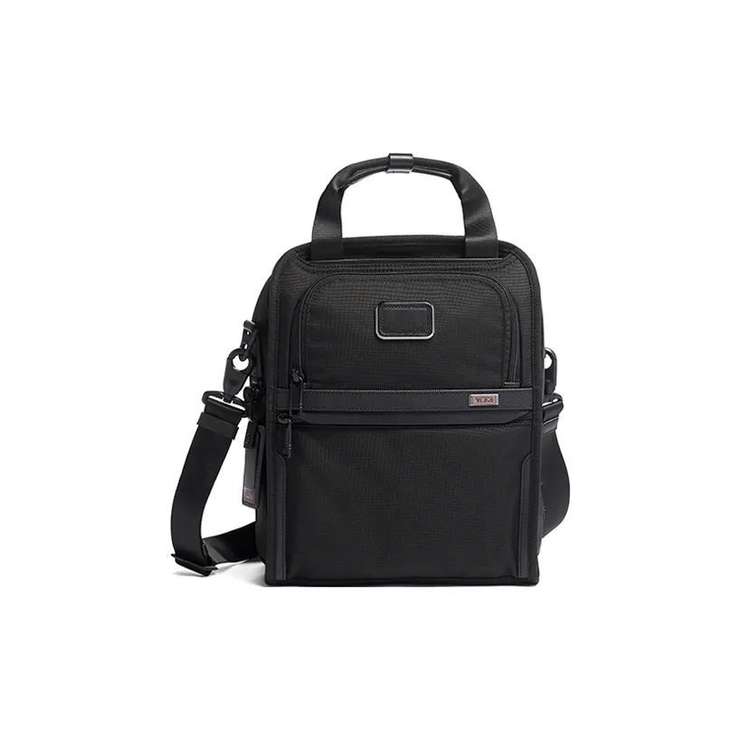 TUMI ALPHA Баллистический Нейлон Ручная Сумка Сумка через плечо Средняя Мужская Черная