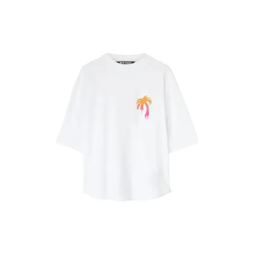 PALM ANGELS Белая Мужская Рубашка