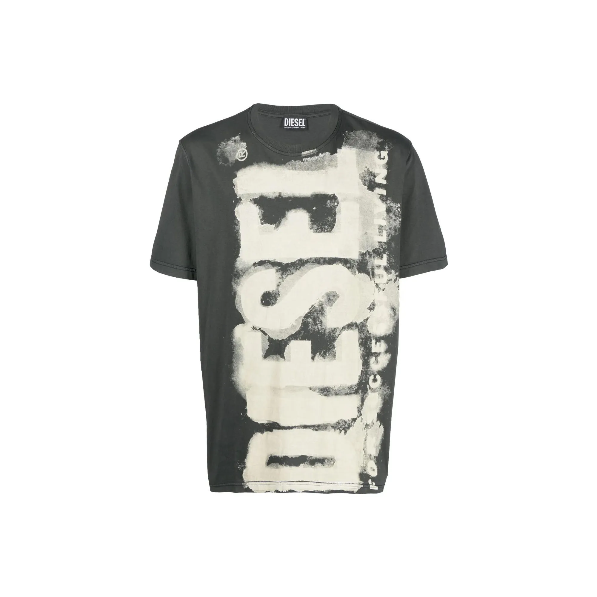 DIESEL T Shirts Men's Gray